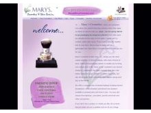 Ecommerce web site for local cosmetician