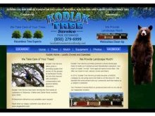 Web site for local tree service