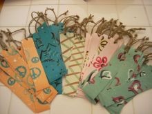 Canvas Handpainted Bookmarks - Perfect Teacher or Book Club Gifts.